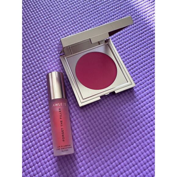 Lawless Makeup Bundle: Pinch my cheeks cream blush & lip plumping gloss NEW - Picture 1 of 5